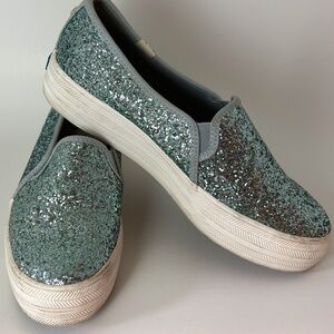 Kate Spade X Keds Glitter Sneakers – Look Out Cinderella
